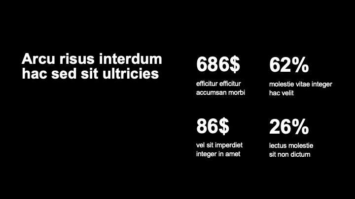 Simple Black Monochrome slide 4